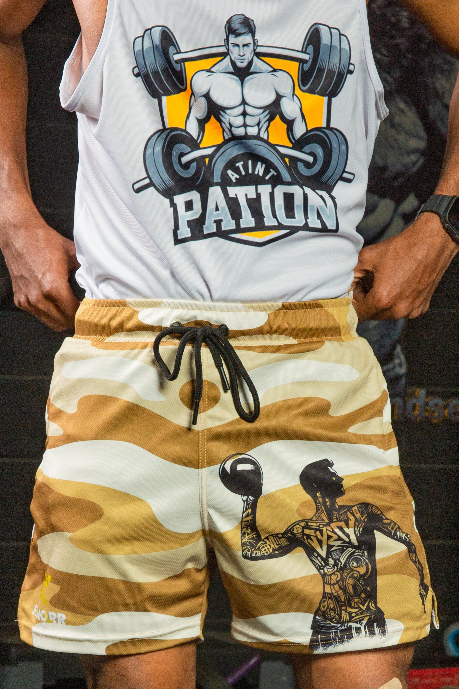 Camouflage Lift 2 in 1 Shorts